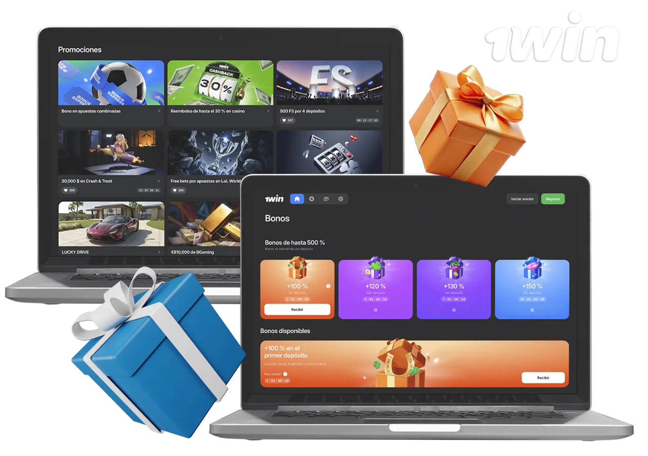 Otros bonos y promociones de 1win