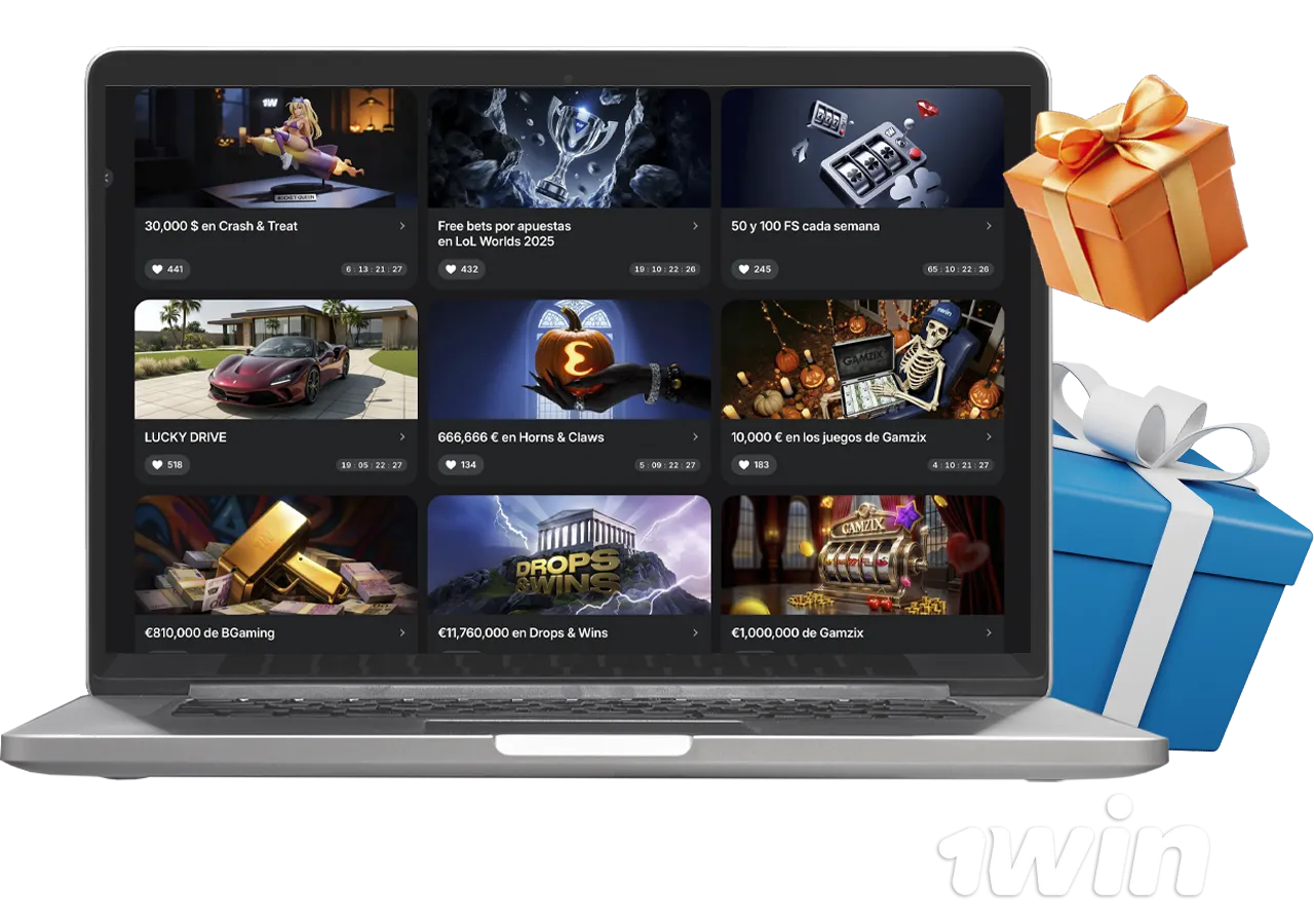 Bonos de 1win Casino