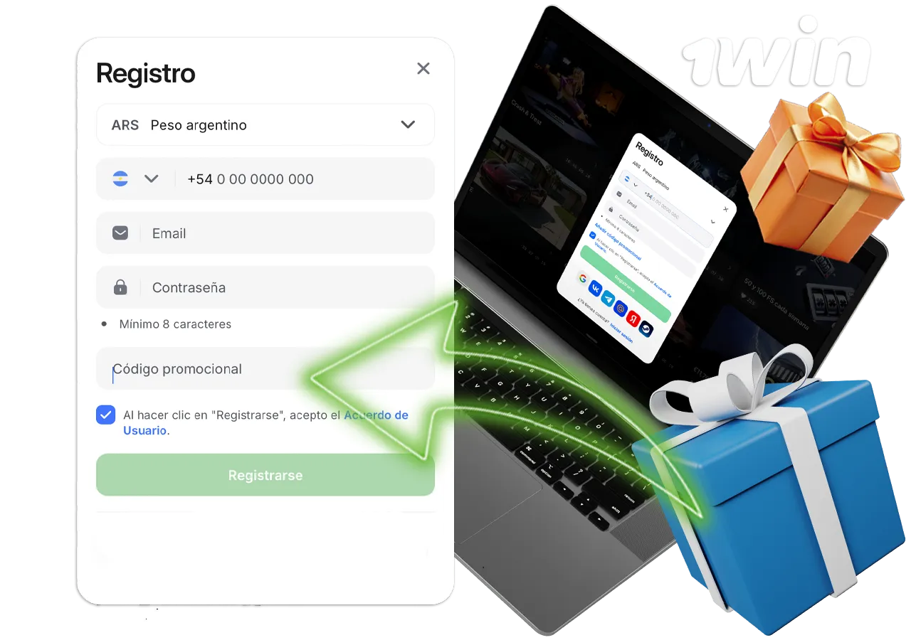 Código promocional 1win bonus