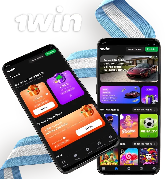 Aplicación 1Win Argentina — para Android e iOS